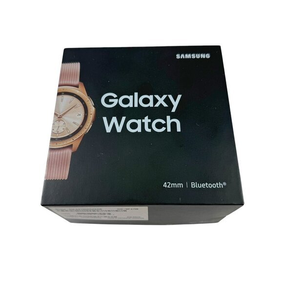 Samsung Galaxy Smartwatch SM-R810 42mm Bluetooth Rose Gold Pink Silicone Band main image 11